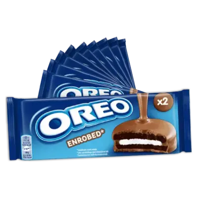Печиво у молочному шоколаді Oreo Enrobed 41г Швейцарія