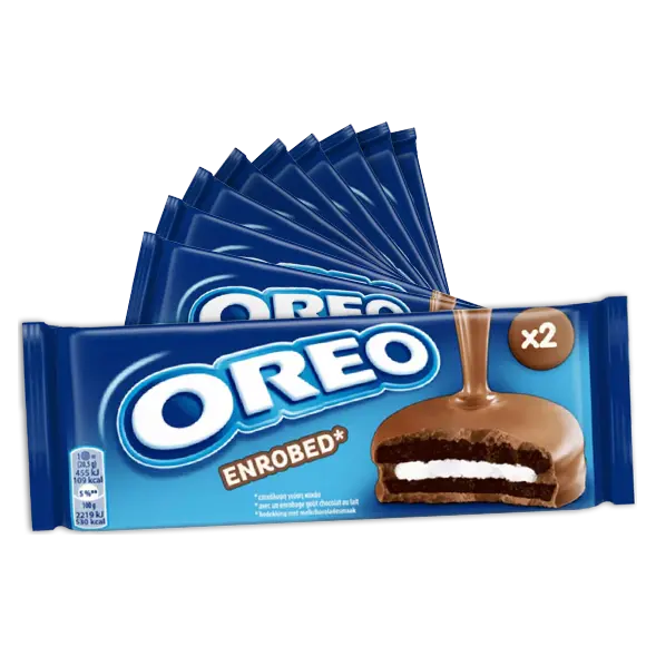 Печиво у молочному шоколаді Oreo Enrobed 41г Швейцарія