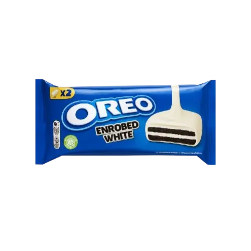 Печиво в білому шоколаді Oreo Enrobed White 41г Швейцарія