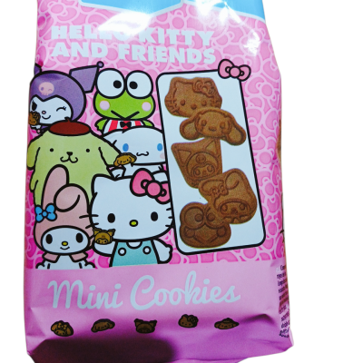 Печиво-міні дитяче Maxies Mini Cookies Hello Kitty 100г Іспанія