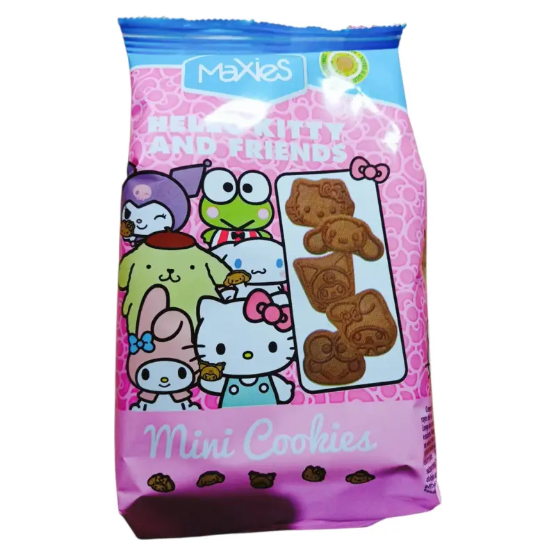 Печиво-міні дитяче Maxies Mini Cookies Hello Kitty 100г Іспанія