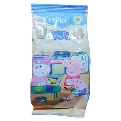 Печиво міні дитяче Свинка Пеппа Maxies Mini Cookies Peppa Pig 100г Іспанія