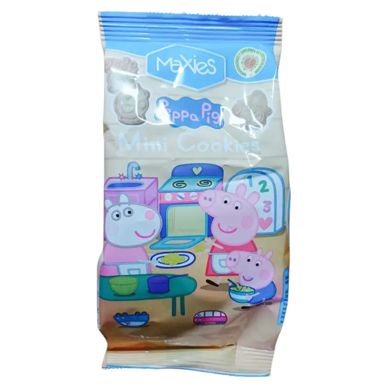 Печиво міні дитяче Свинка Пеппа Maxies Mini Cookies Peppa Pig 100г Іспанія