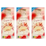 Шоколад білий Полуниця з вершками Moser Roth Sommer Edition Spaghetti Eis, 150 г Німеччина
