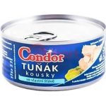 Тунець шматочками у соняшниковій олії Condor Tuniak ve slunecnicovom oleji 170г Чехія