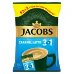 Кава розчинна Jacobs Caramel Latte 3 в 1 в стиках (56х12.3г) 688.8г
