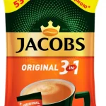 Кава розчинна Jacobs Caramel Latte 3 в 1 в стиках (56х12.3г) 688.8г