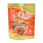 Моті (японське тістечко) з брюле кремом Qlove Boba Mochi Creme Brulee Flavor (8х15г)  120г Тайвань