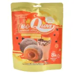 Моті (японське тістечко) з брюле кремом Qlove Boba Mochi Creme Brulee Flavor (8х15г)  120г Тайвань