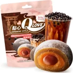 Моті (японське тістечко) з арахісовим кремом Qlove Boba Mochi Peanut Flavor (8х15г) 120г Тайвань