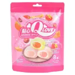 Моті (японське тістечко) з арахісовим кремом Qlove Boba Mochi Peanut Flavor (8х15г) 120г Тайвань
