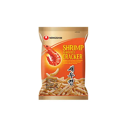 Крекери зі смаком креветок Nongshim Shrimp Flavoured Cracker 75г Південна Корея