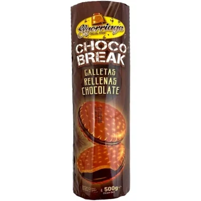 Печиво сендвіч з шоколадним кремом Elgorriaga Choco Break 500г Іспанія