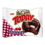 Кекс (донат) у глазурі зі смаком вишні Elvan Today Donut Blueberry 50г Туреччина