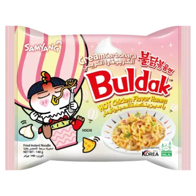 Локшина швидкого приготування зі смаком гострої курки Samyang Buldak 2xSpicy Hot Chicken Flavor Ramen 140г Південна Корея