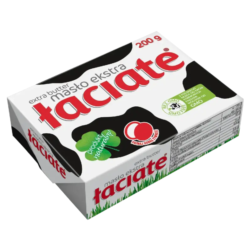 Масло вершкове Laciate Extra 83% 200 г Польща