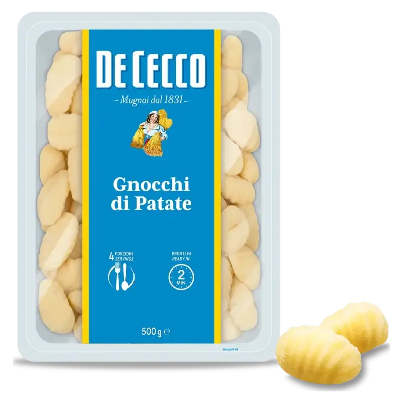 Кльоцьки картопляні ньокки De Cecco Gnocchi di Patate 500г Італія