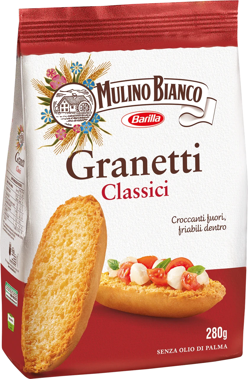 Гранетті класичні MulinoBianco Granetti Classici 280г Італія