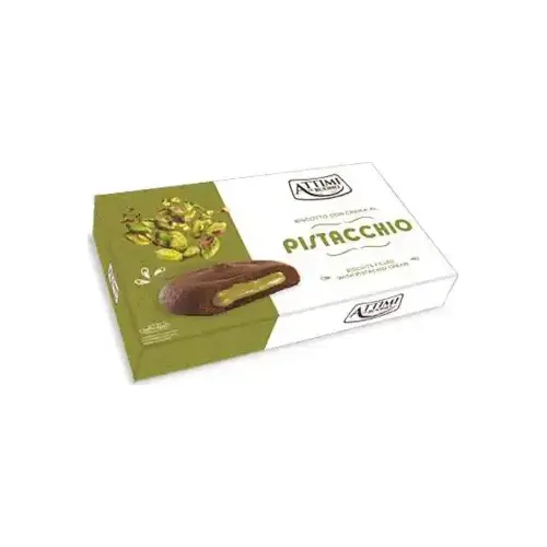 Пісочне печиво з фісташковим кремом Attimi di Buono Cuor di Pistacchio 100г Італія