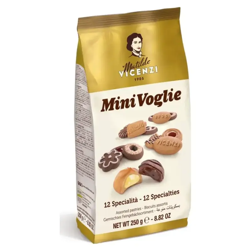Печиво Італійське Асорті Matilde Vicenzi Mini Voglie 250 г Італія