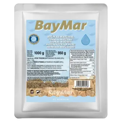Тунець шматочками натуральний BayMar ATUN al Natural Trozos 500г Іспанія