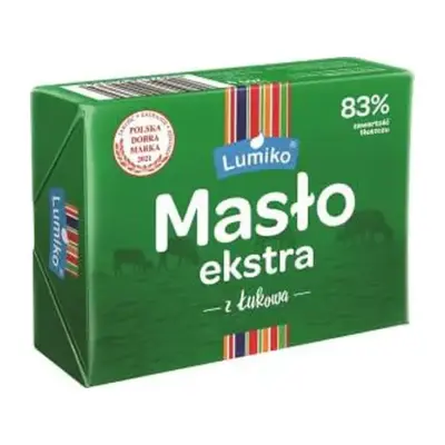Масло вершкове 83% Mas↑o Lumiko Ekstra 200 г Польща