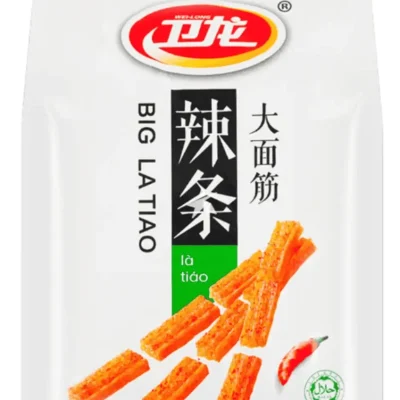 Снек гострий латяо Weilong Big Latiao Hot & Spicy (14 мініпакет) 400 г Китай
