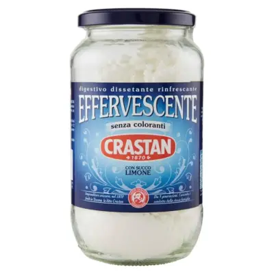 Шипучий гранульований напій із лимонним соком Crasten Effervescente Con Succo Limon 100г Італія