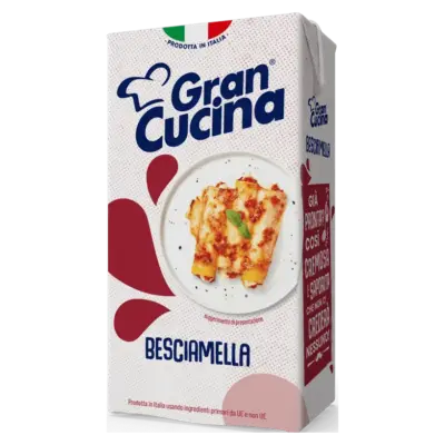 Рослинний соус бешамель Gran Cuccina Besciamella 500г Італія