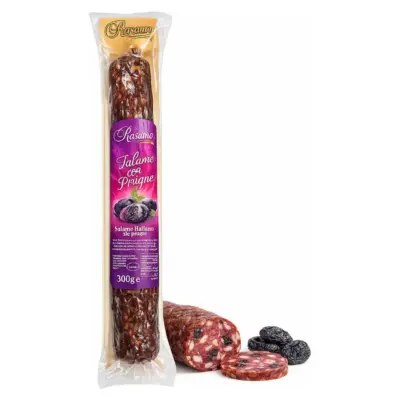 Ковбаса Салямі з Чорносливом Rasmo Salame con Prugne 300г Італія