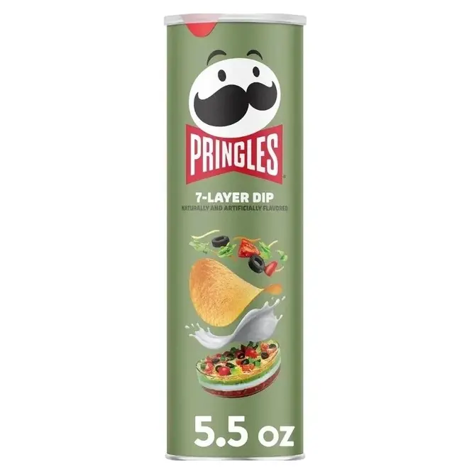 Чіпси мексиканський 7-шаровий Діп Pringles 7-Layer Dip 158г