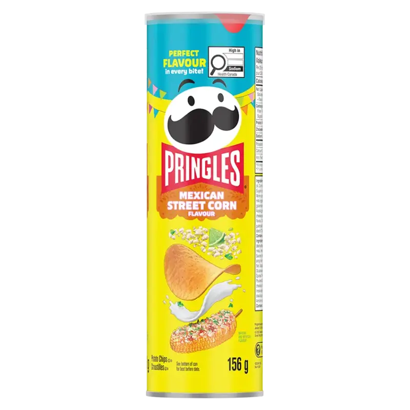 Чіпси мексиканська кукурудза на грилі Pringles Mexican Street Corn 158г
