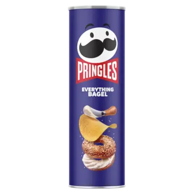 Чіпси американський бейг Pringles Everything Bagel 158г