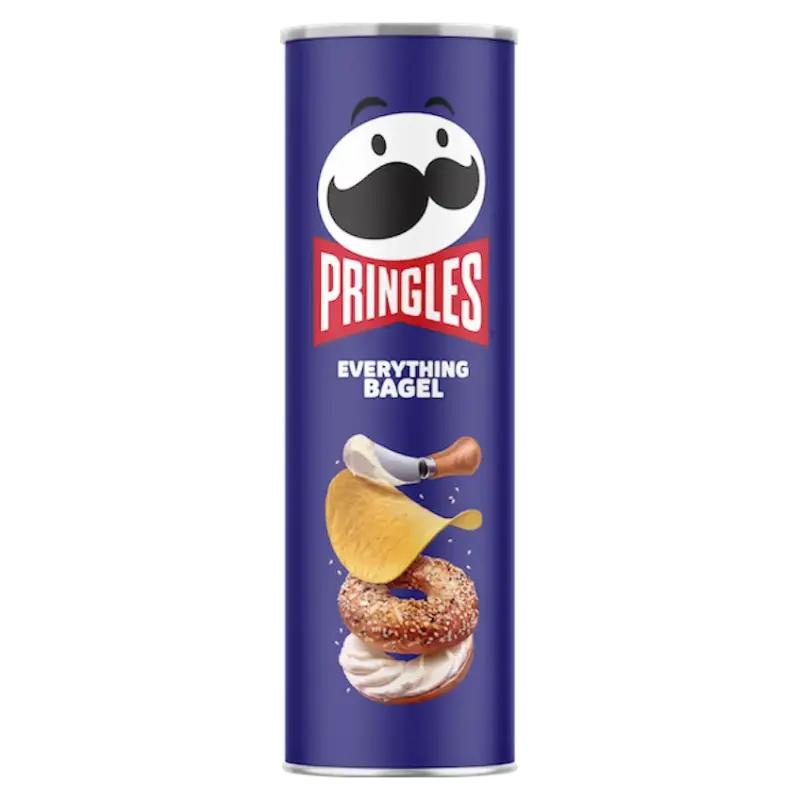 Чіпси американський бейг Pringles Everything Bagel 158г