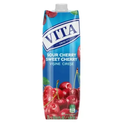 Нектар Вишневе-Черешневий Vita Orhei-vit Sour Cherry Sweet Cherry Visine Cirese 1л Молдова