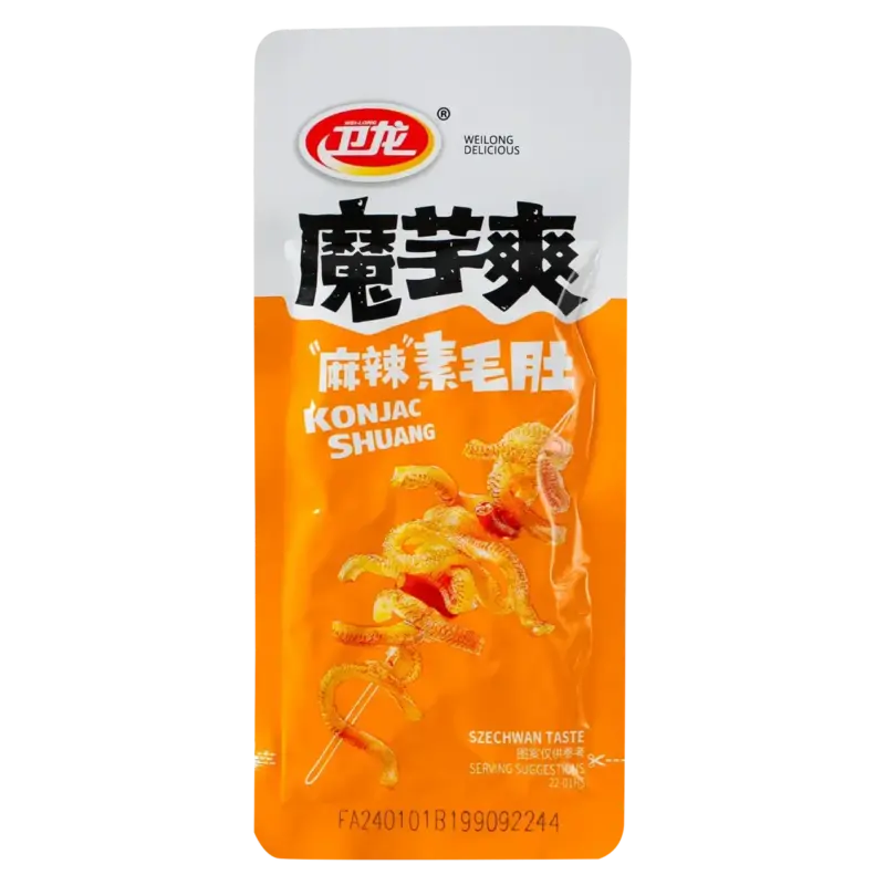 Снек гострий Конжак Weilong Delicious Konjac Shuang 252г Китай