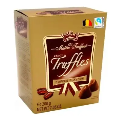 Цукерки Truffles Coffee (Трюфель смак кави) Maitre Truffout Австрія 200 г