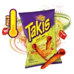 Кукурудзяні чіпси з перцем чилі та лаймом Takis Chile Limon 280г
