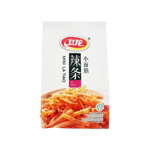 Снек із гострими спеціями Weilong Mini La Tiao Hot&Spicy (13 мініпакетів) 360 г Китай