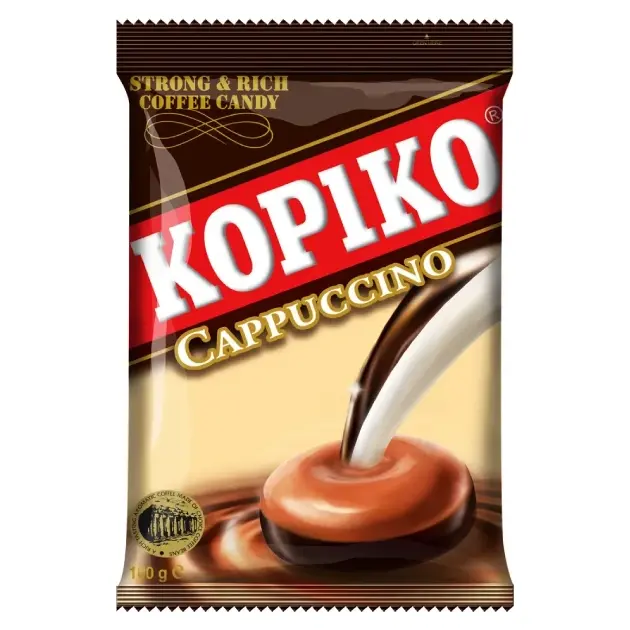 Цукерки карамель капучіно Kopiko Cappuccino 120г Індонезія