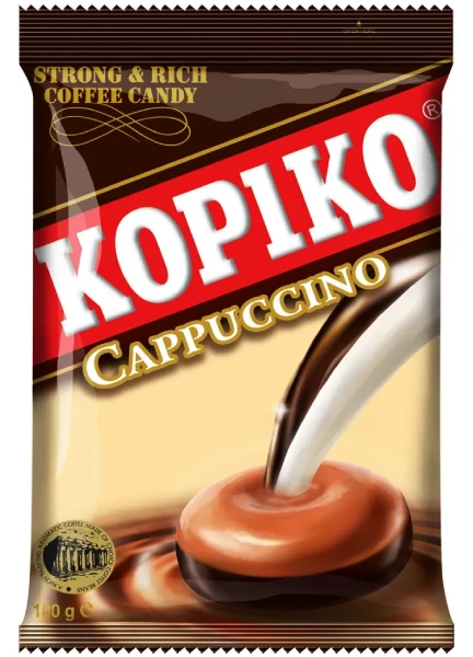 Цукерки карамель капучіно Kopiko Cappuccino 120г Індонезія