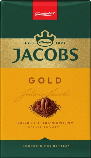 Кава мелена JACOBS Gold 500г Нідерланди