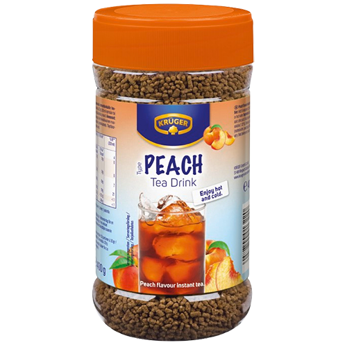 Чай гранульований з ароматом персика Kruger Peach Tea Drink 400г