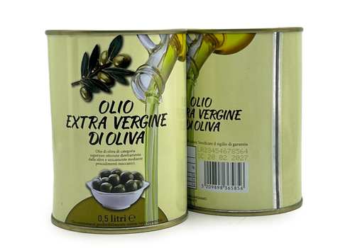 Олія оливкова Olio Extra Vergine di Oliva 0,5л Італія