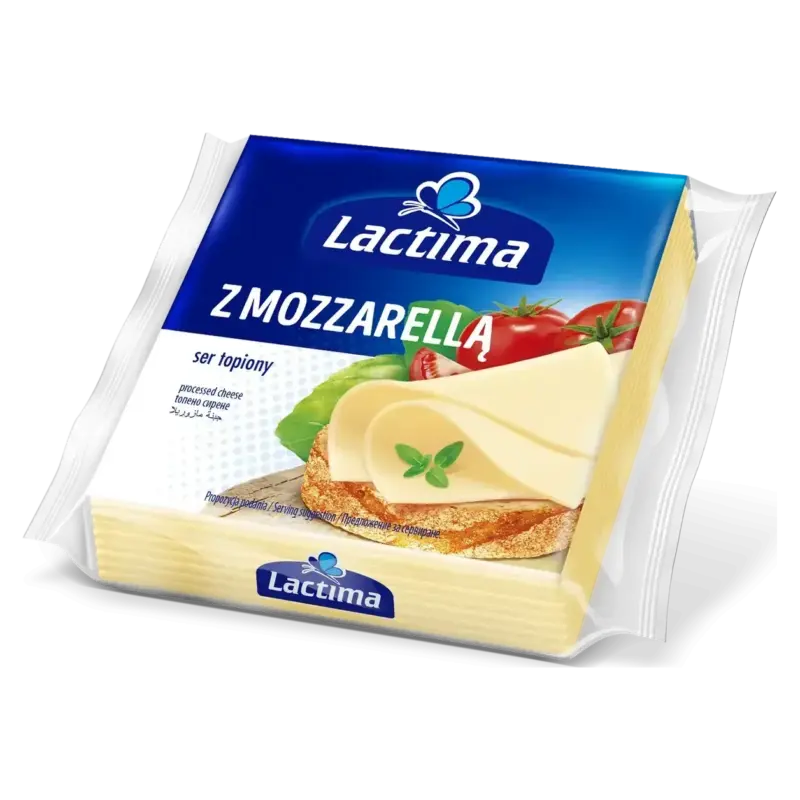 Сир тостерний моцарелла Lactima z Mozzarella (8 скибочок) 130г Польща