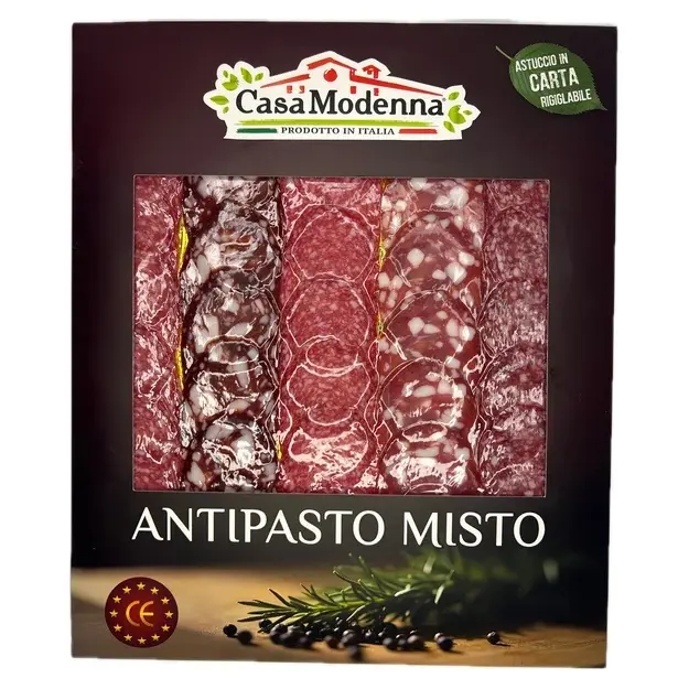 Ковбаса нарізка асорті CasaModenna Antipasto Misto 250г Італія