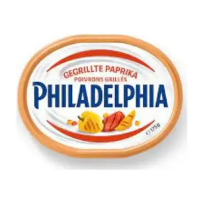 Сир вершковий з паприкою на грилі Філадельфія Philadelphia Gegrillte Paprika 175г Швейцарія