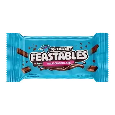 Шоколад молочний MrBeast Feastables Milk Chocolate 60г США