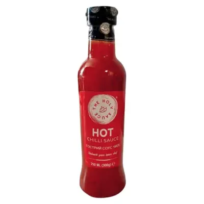 Гострий соус Чиллі The Holy Sauce Hot Chilli Sauce 250 мл Іспанія