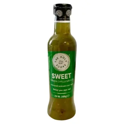 Солодко-гострий зелений соус The Holy Sauce Sweet Green Chilli Sauce 250 мл Іспанія